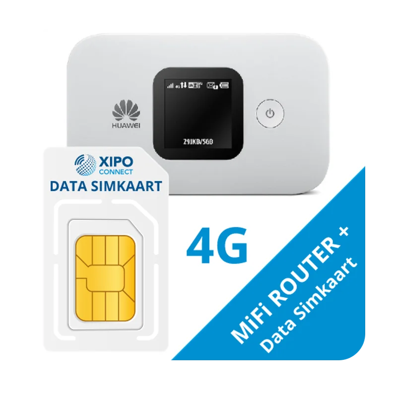 XIPO CONNECT mifi met simkaart Europa: Huawei E5785 4G+