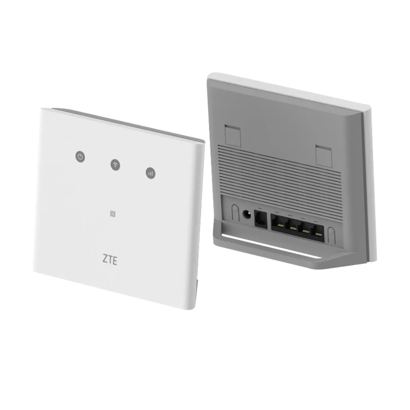 ZTE MF296R 4G-router voor thuis met 4 netwerkpoorten